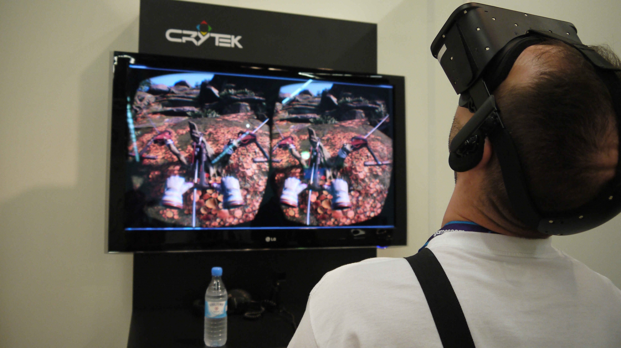 Las gafas de realidad virtual Oculus Rift en la Gamescom 2015 TAGS:undefined