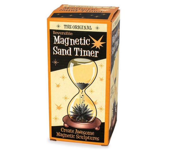 Cautivador reloj de arena magnético