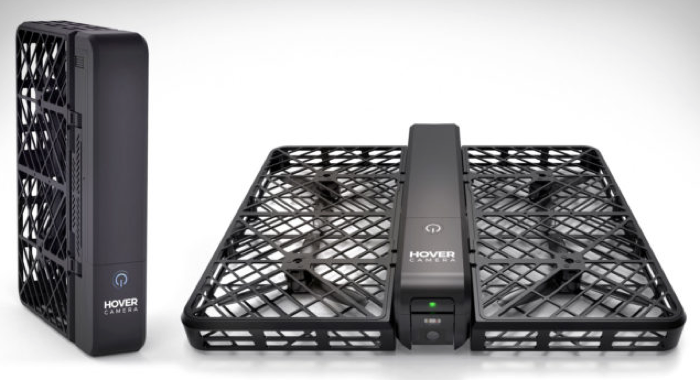 Hover camera: un pequeño dron que flota en al aire y te sigue