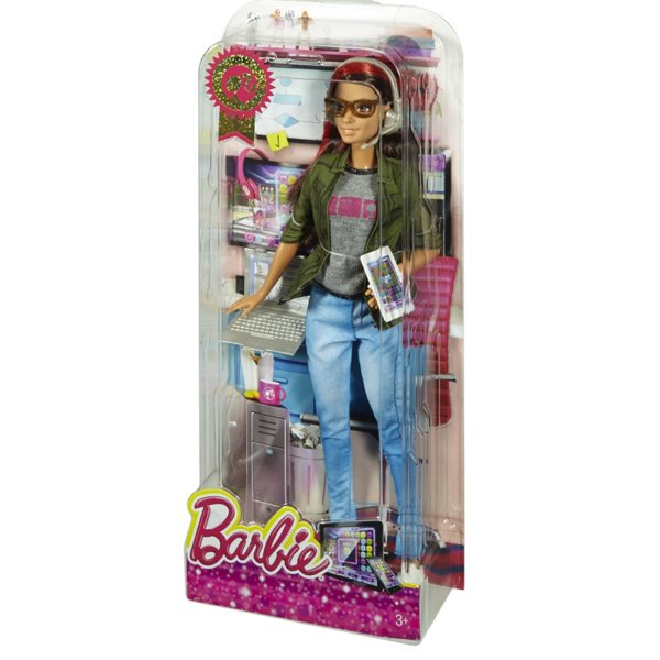Barbie anima a las niñas a ser programadoras de videojuegos