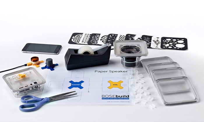 Kit de construcción de altavoces para niños de Bose