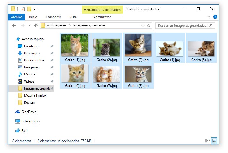 Cómo renombrar múltiples ficheros a la vez en Windows (sin programas extra)