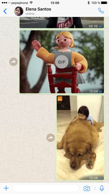 Cómo enviar (y ver) GIFs animados en WhatsApp
