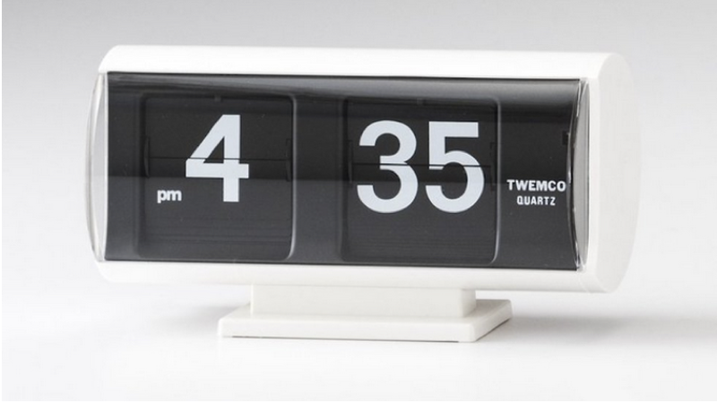 Reloj giratorio analógico para tu escritorio