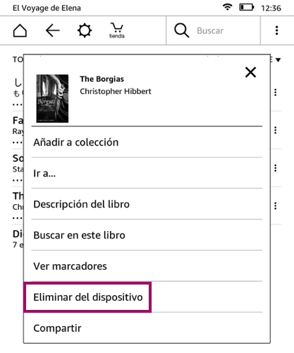 Cómo ordenar tus libros en Kindle