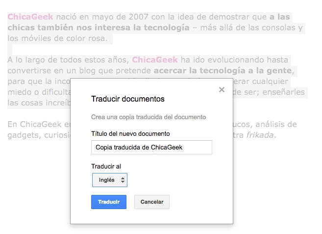 15 trucos para aprovechar Google Docs al máximo