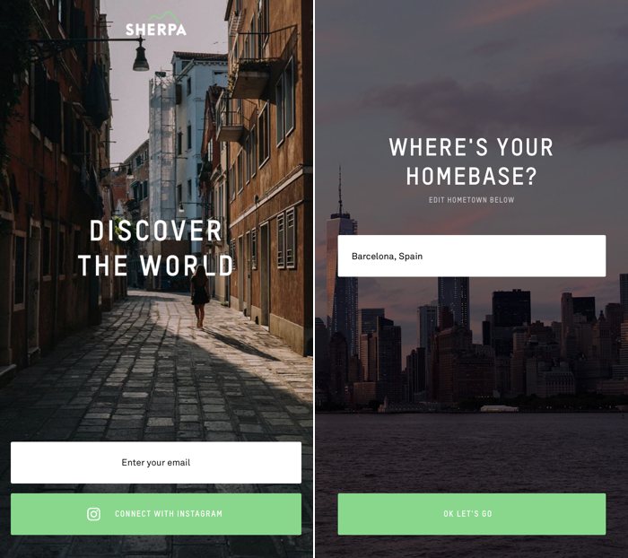 Sherpa, la app que convierte Instagram en una guía de viajes