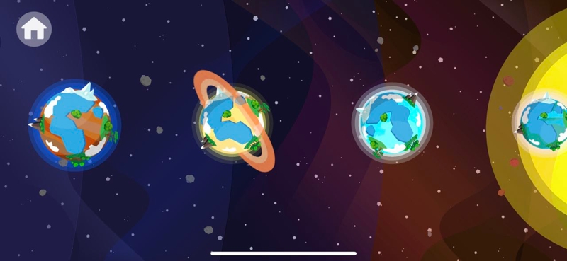 Comomola Planets, coloridos puzles animados para niños 