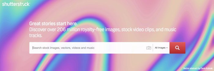 Shutterstock utiliza inteligencia artificial en su banco de imágenes