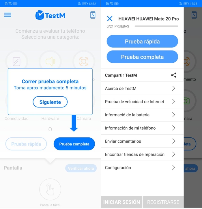  TestM, una app para evaluar el estado de tu móvil
