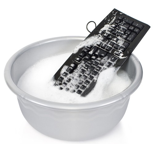 Un teclado que puedes lavar