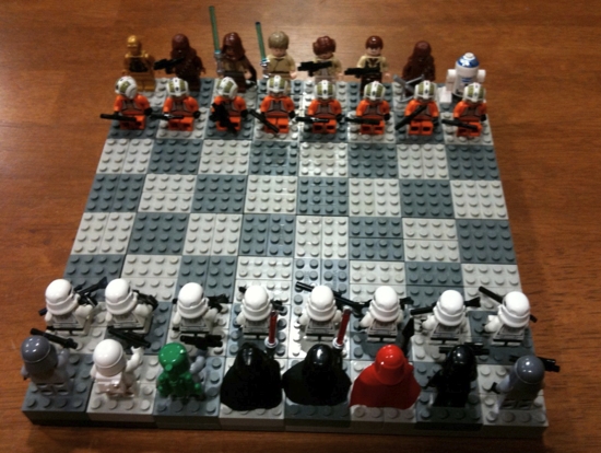 Admirable Contestar el teléfono tormenta Curiosidades: ajedrez Lego de Star Wars - ChicaGeek