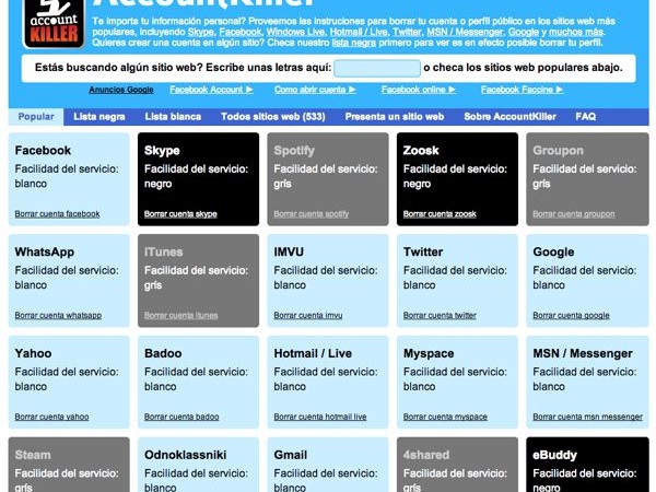 Borra tus cuentas de usuario con Account Killer