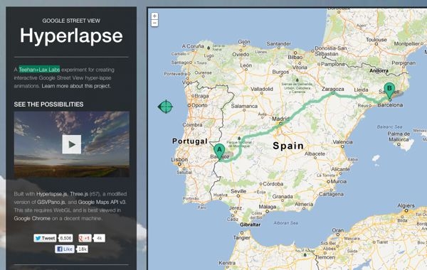 [TGIF] Haz un viaje supersónico en Google Maps