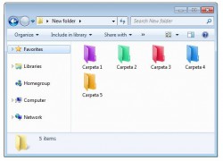 Cambia el color de las carpetas de Windows con Rainbow Folders