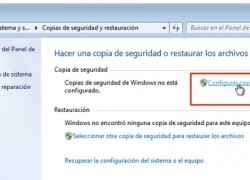 Cómo hacer una copia de seguridad en Windows 7