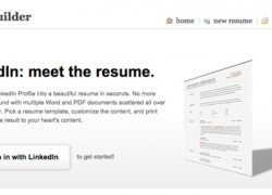 Convierte tu perfil de LinkedIn en un elegante CV