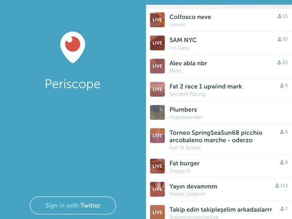 ¿Qué es Periscope y cómo se usa?
