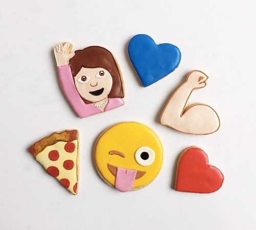 Galletas de emoji demasiado adorables para comérselas