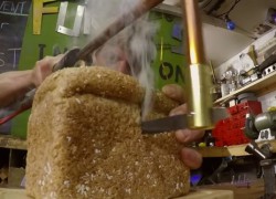 El cuchillo que corta y tuesta el pan a la vez