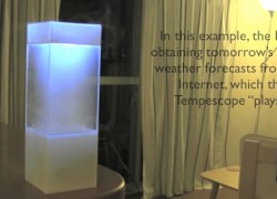 Tempescope: simulador de tiempo atmosférico para tu salón
