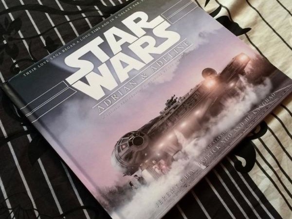 Sesión de fotos de boda estilo Star Wars