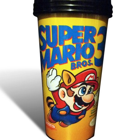 Tazas de viaje geek con temática de juegos Nintendo