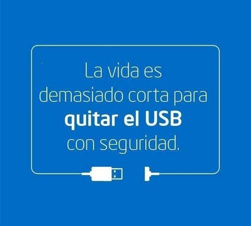 Qué puede pasar si no extraes un USB de forma segura