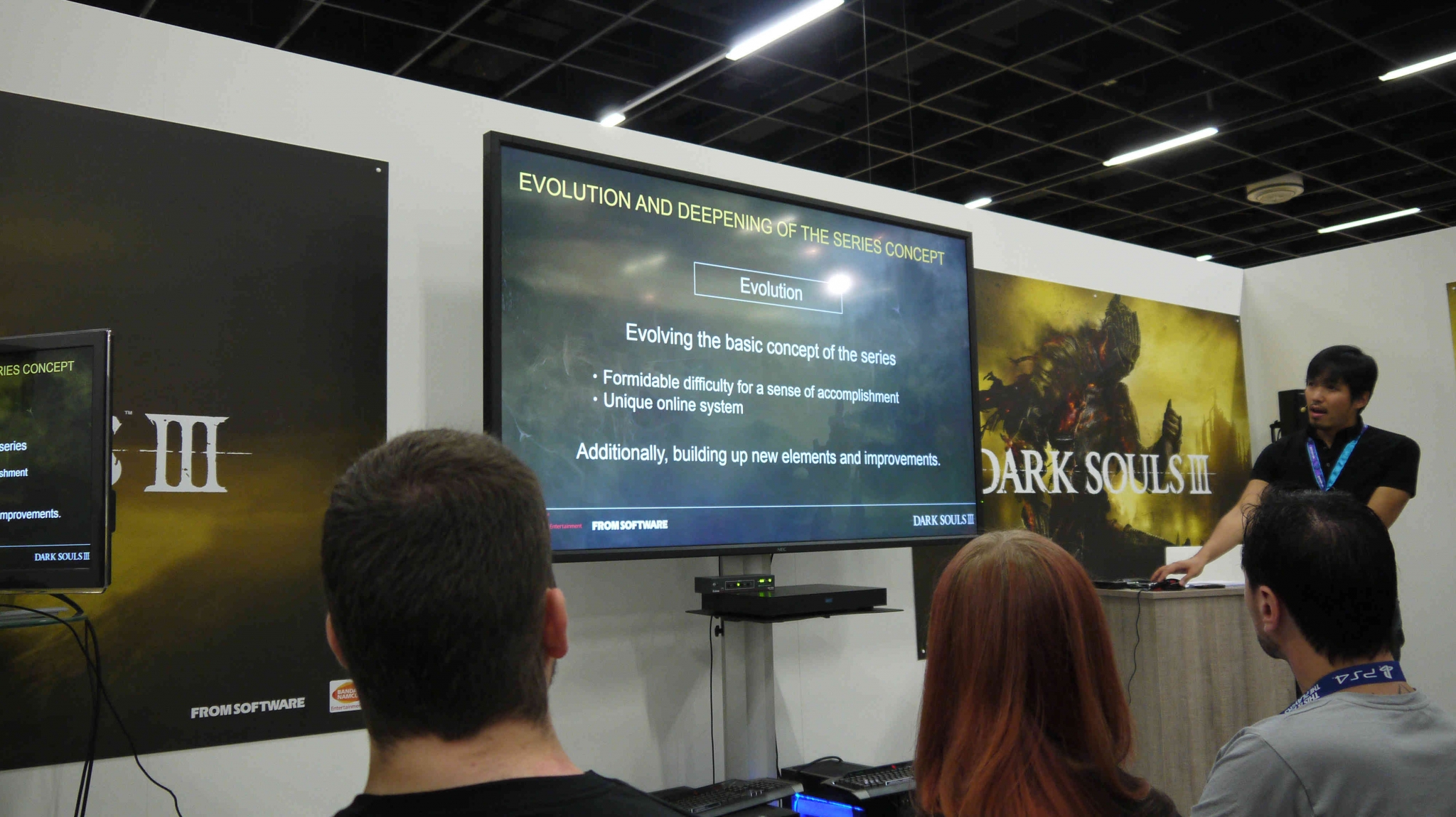 Presentación privada para la prensa de Dark Souls 3 en la Gamescom 2015 TAGS:undefined