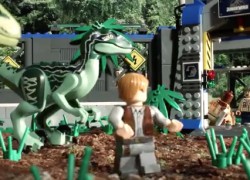 Jurassic World recreada en 90 segundos con LEGO