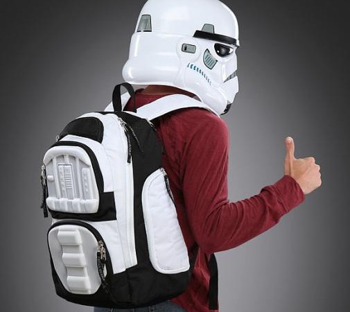Mochila de soldado imperial para volver a clase con Star Wars