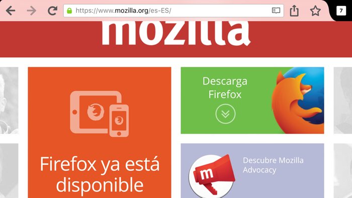 Ya puedes usar Firefox para navegar en tu iPhone o iPad