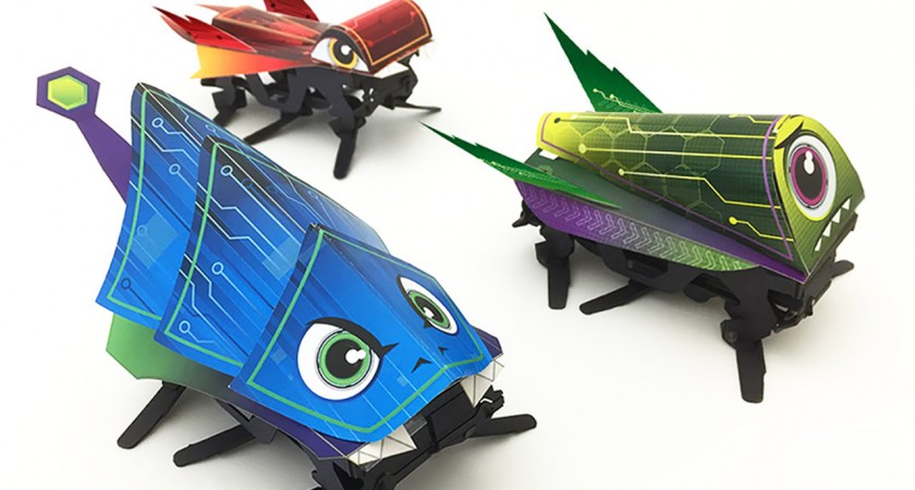 Kamigami, un robot insecto para jugar y aprender programación