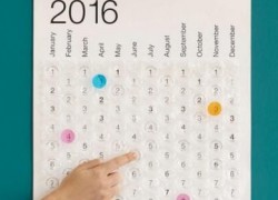 Un calendario anti-estrés para 2016