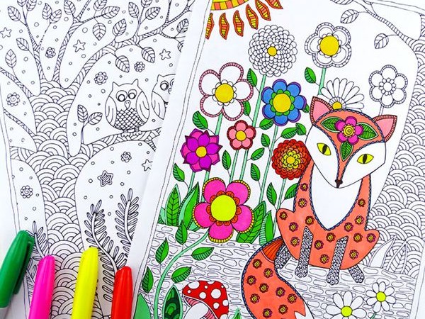 Libros de colorear para adultos: 5 webs para imprimir dibujos