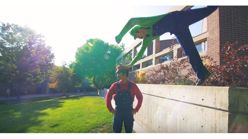 Vídeo: el parkour de Mario Bros