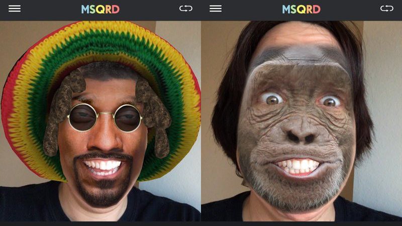 MSQRD by Masquerade, una divertida app para disfrazarte en tus selfies