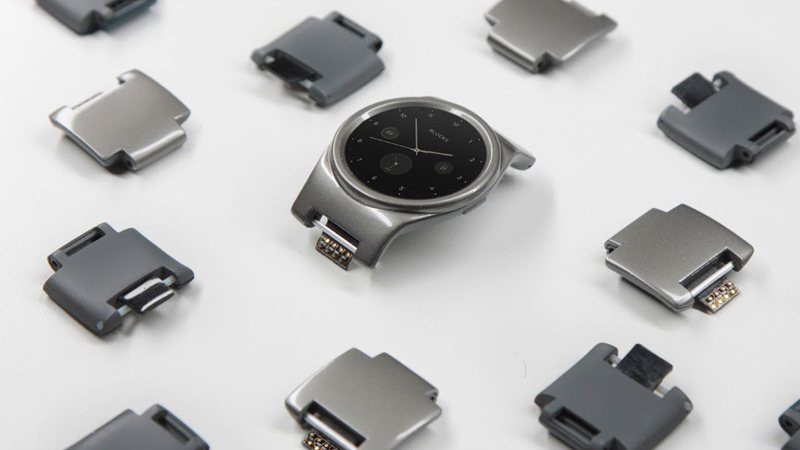 Un smartwatch construido con piezas que puedes personalizar a tu gusto