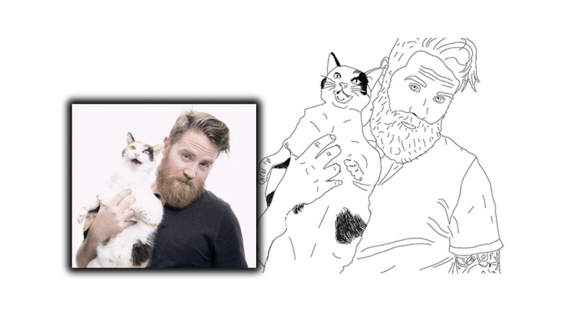 Convierte tus fotos de Instagram en un libro para colorear