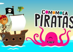 Comomola Piratas, un divertido cuento interactivo de piratas para los peques