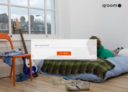qroom, escucha música en streaming gratis, sin publicidad y sin registro