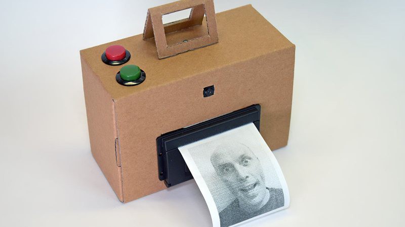 Construye una cámara instantánea estilo Polaroid con una Raspberry Pi