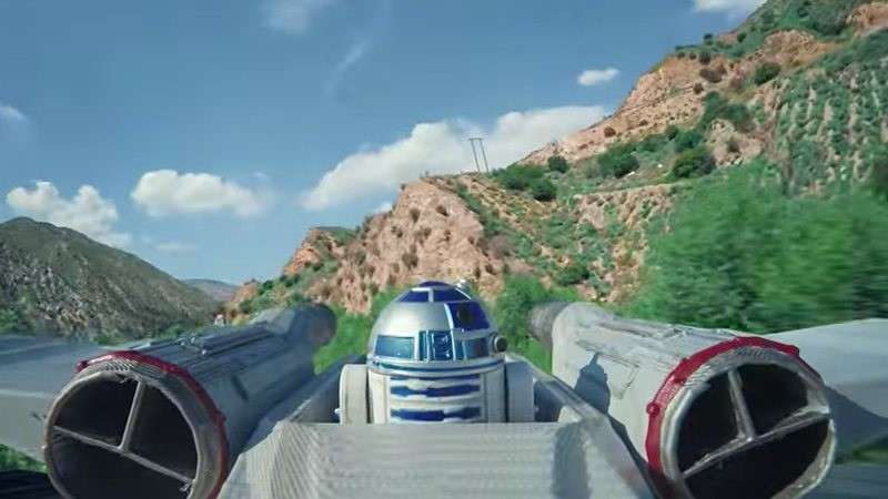 Impresionante persecución Star Wars hecha con drones