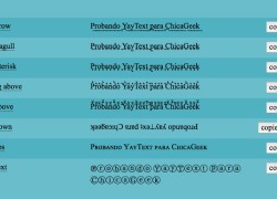 Cómo añadir un efecto de texto en Facebook o Twitter