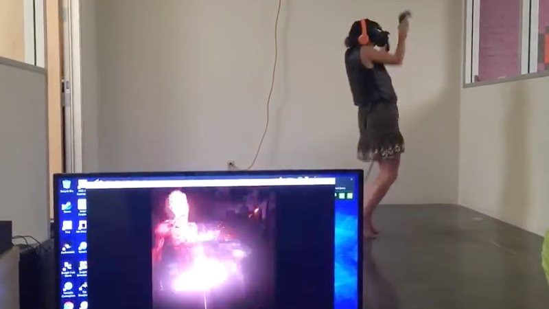 Estos zombis de realidad virtual dan mucho miedo