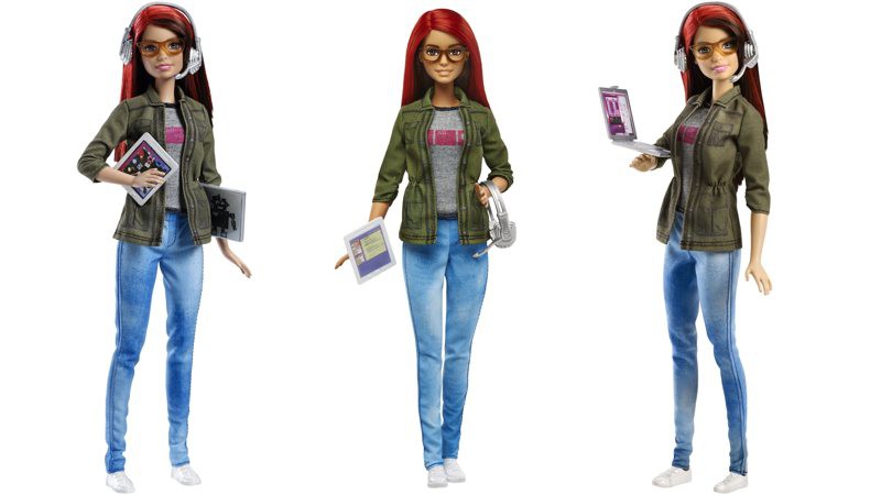 Barbie anima a las niñas a ser programadoras de videojuegos