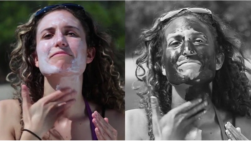 Sunscreenr: una cámara que te muestra si te has puesto suficiente protector solar