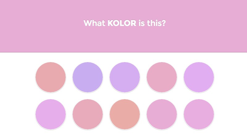 Parece fácil, pero no lo es: adivina qué color se muestra en pantalla