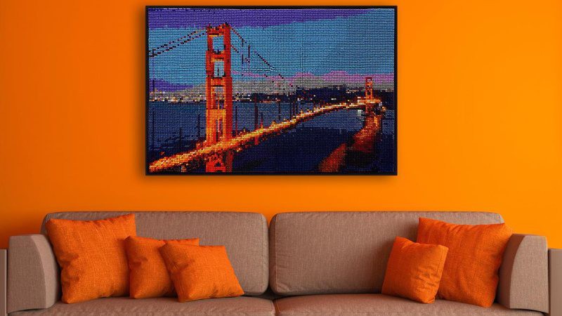 Crayon Art: convierte fotos en mosaicos de ceras