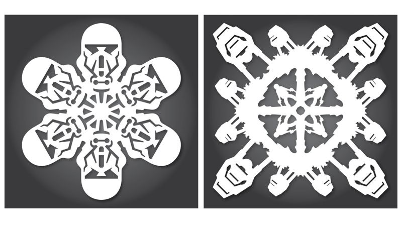 Decoración navideña inspirada en Star Wars